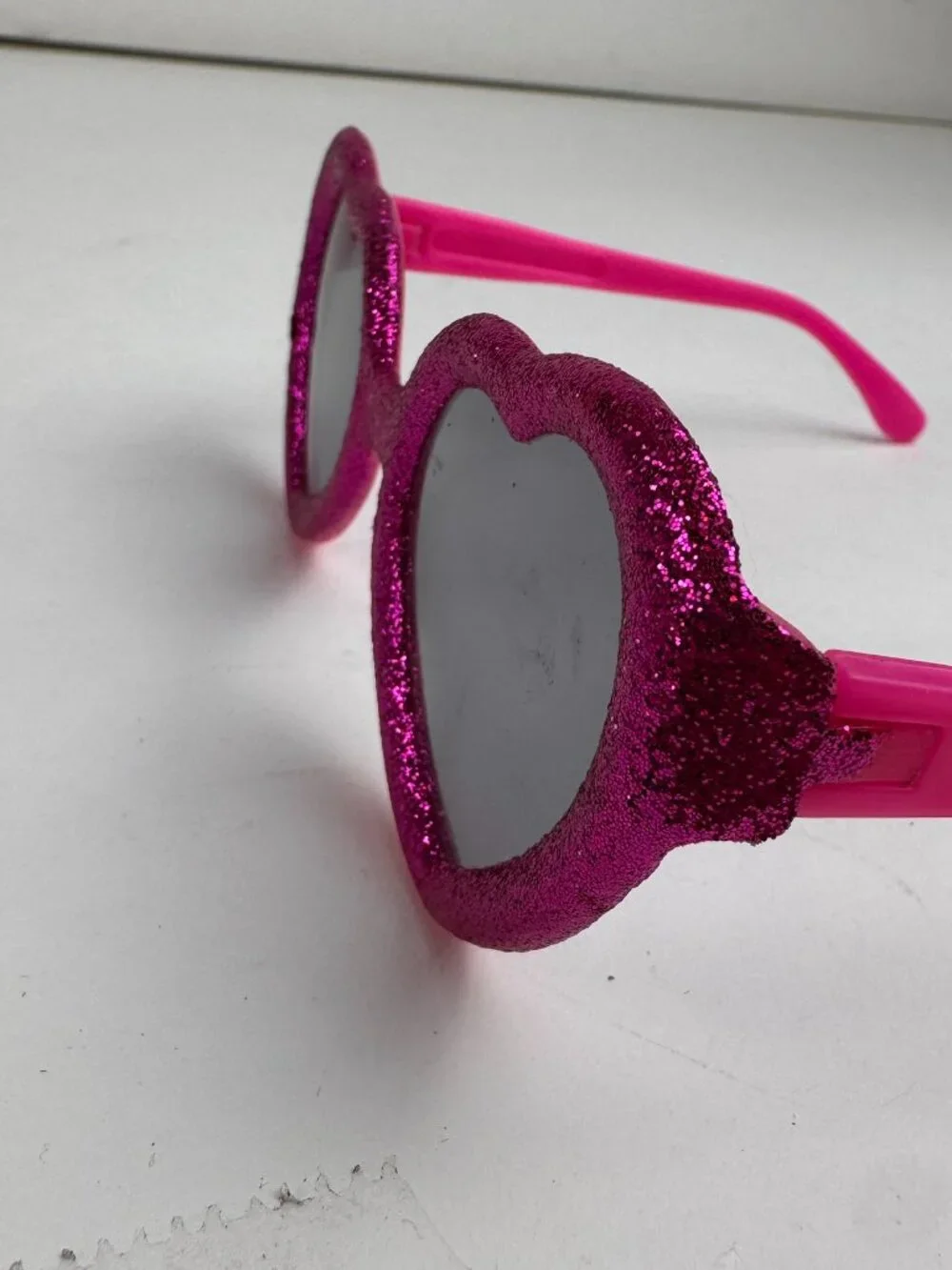 N/A pink glitter